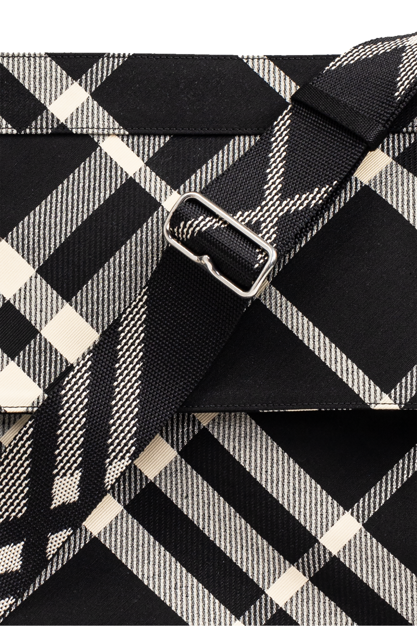 burberry quilted Kids mit House-Check Schwarz - Black